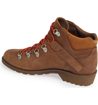 Shop Teva De La Vina Dos Alpine Waterproof Low Boot In Pecan Leather