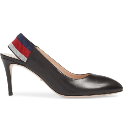 Shop Gucci Slingback Pump In Black