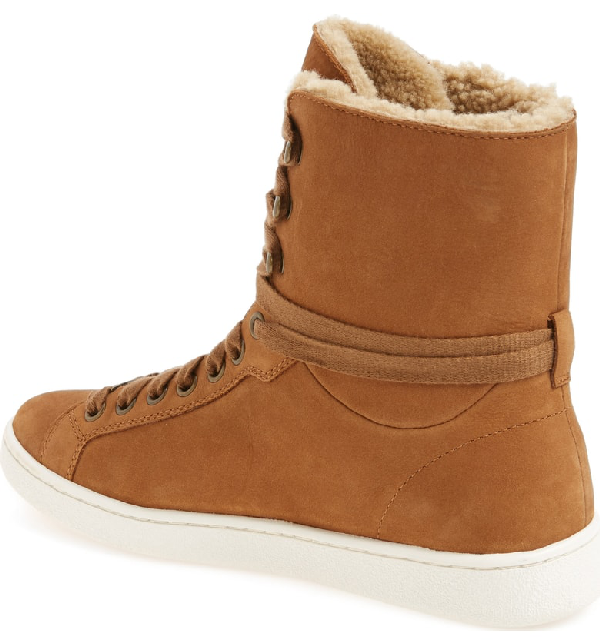 ugg starlyn genuine shearling lined boot