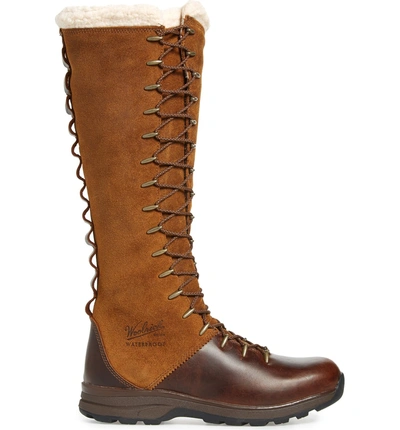 Woolrich Crazy Rockies Iii Lace-up Knee High Boot In Ginger Leather |  ModeSens