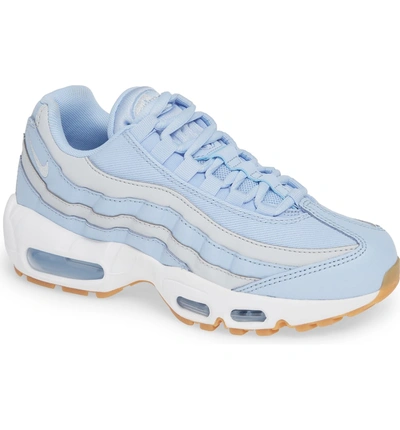 Shop Nike Air Max 95 Sneaker In Royal Tint/ Platinum/ Brown