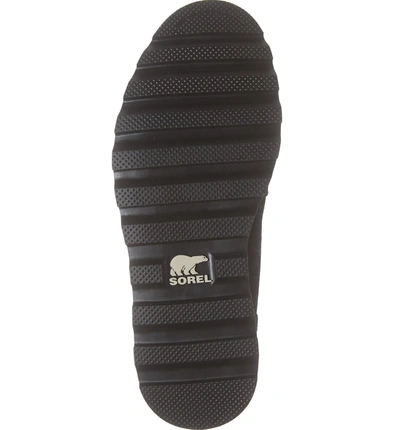 Shop Sorel Ainsley Conquest Waterproof Boot In Black/ Black