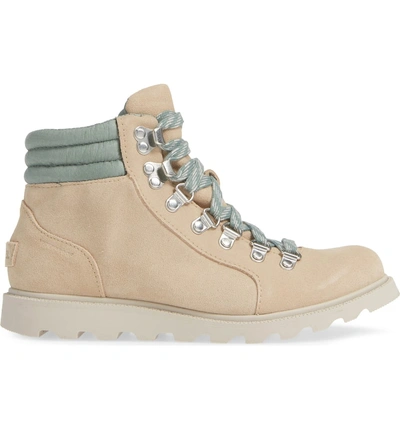 Shop Sorel Ainsley Conquest Waterproof Boot In Oatmeal