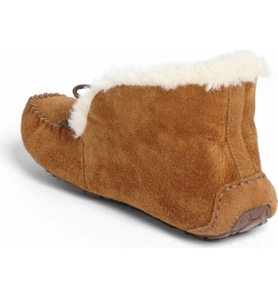 Shop Ugg Pure(tm) Alena Suede Slipper Bootie In Chestnut