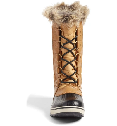 Sorel Kid's Tofino Ii Tall Hiking Boots With Faux Fur-trim, Baby/kids In Curry