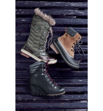 Sorel Kid's Tofino Ii Tall Hiking Boots With Faux Fur-trim, Baby/kids In Curry