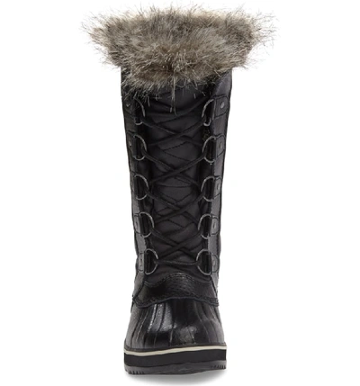 Shop Sorel 'tofino Ii' Faux Fur Lined Waterproof Boot In Black