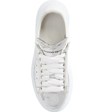 Shop Alexander Mcqueen Sneaker In Silver