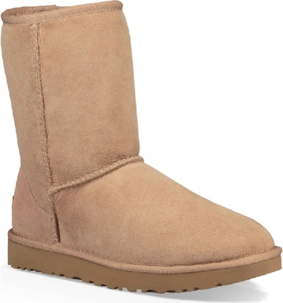 Ugg 'classic Ii' Genuine Shearling Lined Short Boot In Fawn Suede | ModeSens