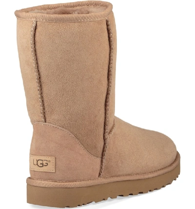 Shop Ugg 'classic Ii' Genuine Shearling Lined Short Boot In Fawn Suede