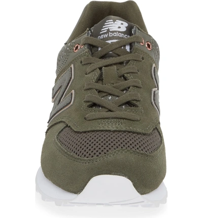 Shop New Balance '574' Sneaker In Military Foliage Green
