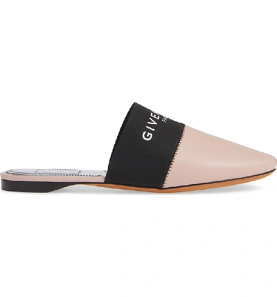 Shop Givenchy Bedford Logo Mule In Light Pink