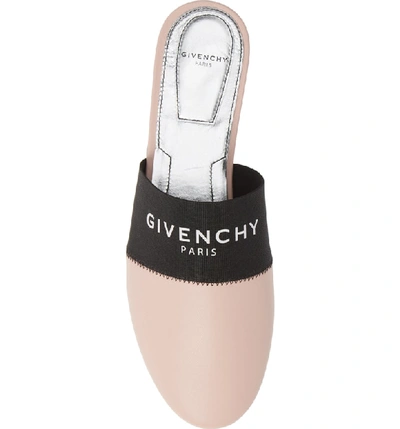 Shop Givenchy Bedford Logo Mule In Light Pink