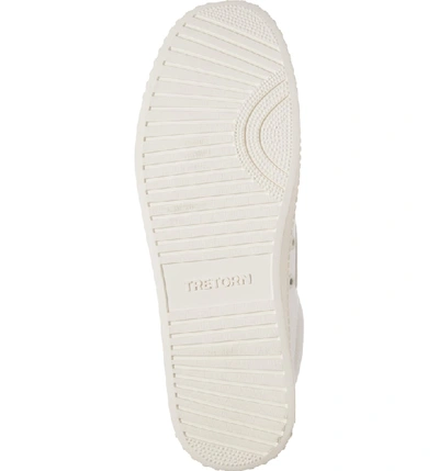 Shop Tretorn Bold Perforated Platform Sneaker In Vintage White/ Vintage White