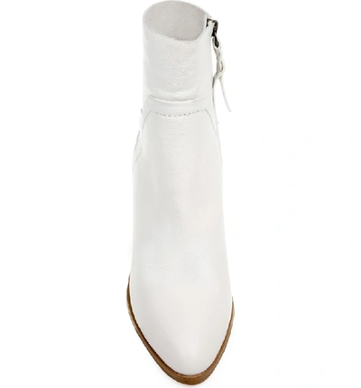 Shop Splendid Cherie Bootie In White Leather