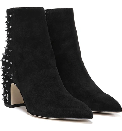 Shop Sam Edelman Heath Bootie In Black Suede