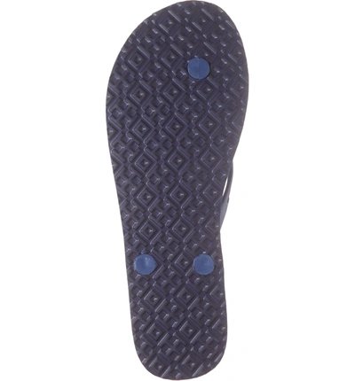 Shop Tory Burch Thin Flip Flop In Fresh Blueberry