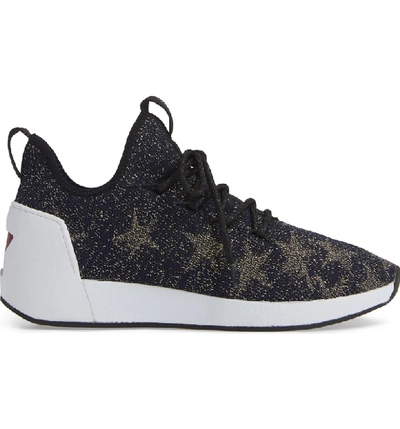 Shop Ash Jaguar Sneaker In Knit Midnight