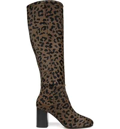 Shop Diane Von Furstenberg Reese Genuine Calf Hair Boot In Leopard Calf Hair