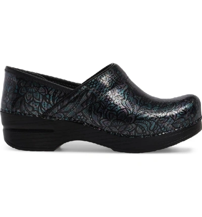 Shop Dansko 'professional' Clog In Henna Floral Leather