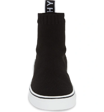 Shop Givenchy George V Hi Sock Sneaker In Black