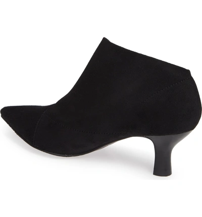 Shop Adrianna Papell Hayes Pointy Toe Bootie In Black Suede