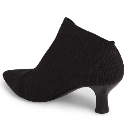 Shop Adrianna Papell Hayes Pointy Toe Bootie In Black Fabric