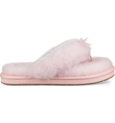 Shop Ugg Fluff Iii Flip Flop In Seashell Pink