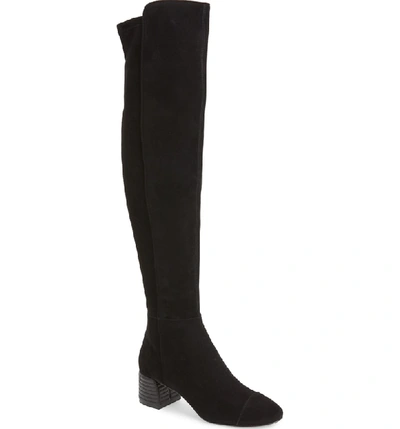 Shop Tory Burch Nina Over The Knee Boot In Perfect Black
