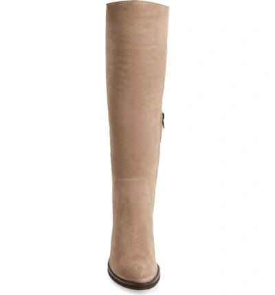 Shop Lust For Life Jordan Boot In Taupe Suede