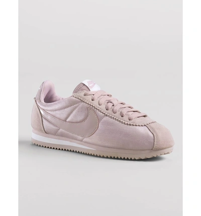 Nike Women's Classic Cortez Leather Metallic Casual Shoes, Pink/purple |  ModeSens