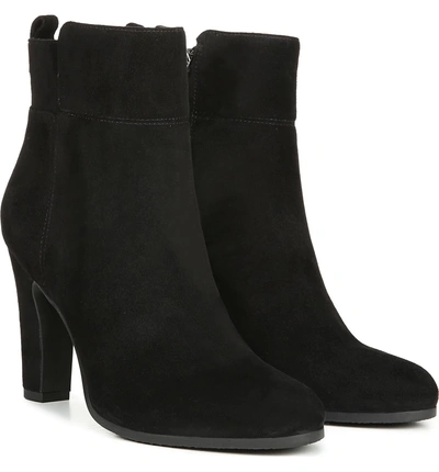 Shop Sam Edelman Sianna Bootie In Black Suede