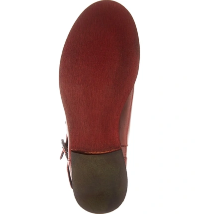 Shop Sheridan Mia Casey Bootie In Red Leather