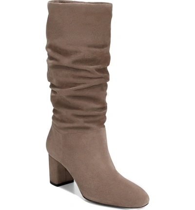 Shop Via Spiga V-naren Slouchy Boot In Clay Suede