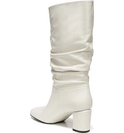Shop Via Spiga V-naren Slouchy Boot In Bone Leather