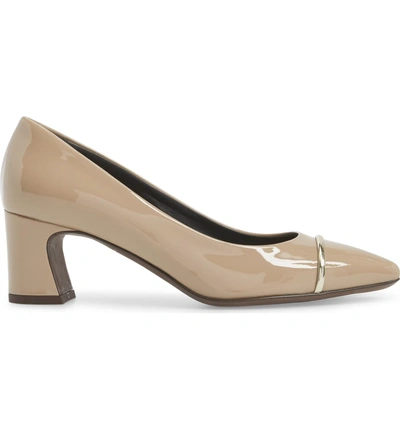 Agl Attilio Giusti Leombruni Rand Pump In Marble Gold Metallic