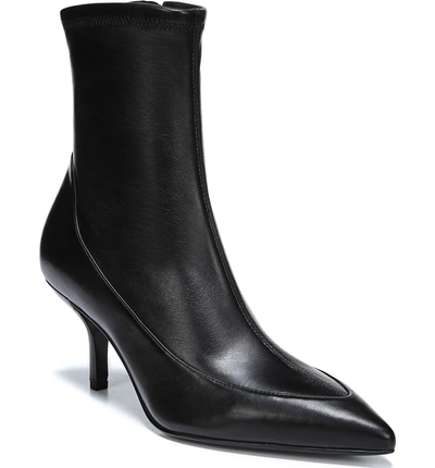 Shop Diane Von Furstenberg Morgan Pointy Toe Bootie In Black