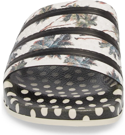 Shop Adidas Originals 'adilette' Slide Sandal In Core Black / Ftwr White