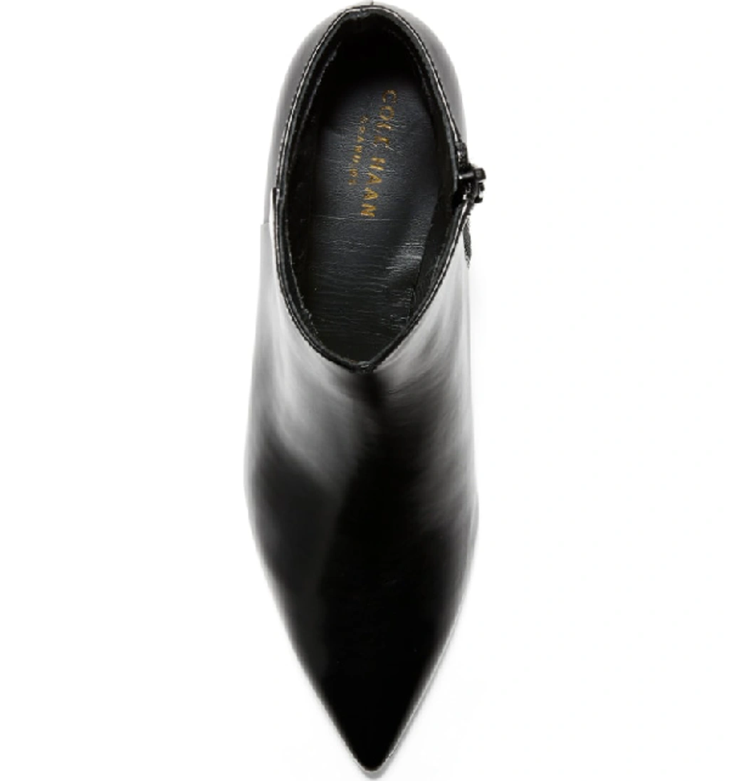Cole Haan Vesta Bootie In Black Leather ModeSens