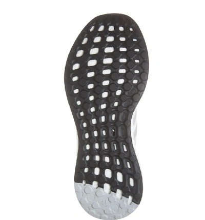Shop Adidas Originals Pureboost X Element Knit Running Shoe In White/ Solid Grey/ Grey Two