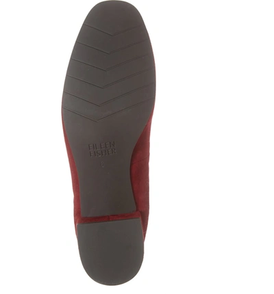 Shop Eileen Fisher Winn Pump In Cerise Suede