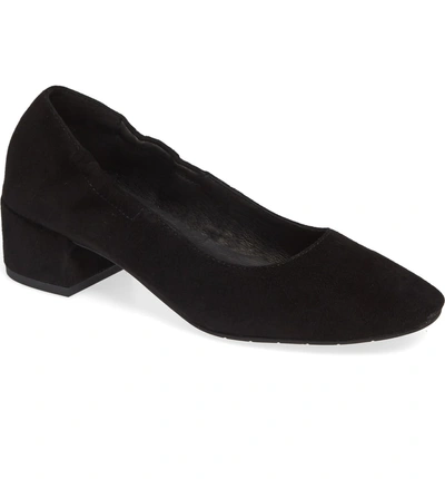 Shop Eileen Fisher Winn Pump In Black Suede