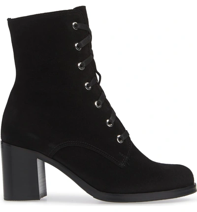 Shop La Canadienne Parker Waterproof Bootie In Black Suede