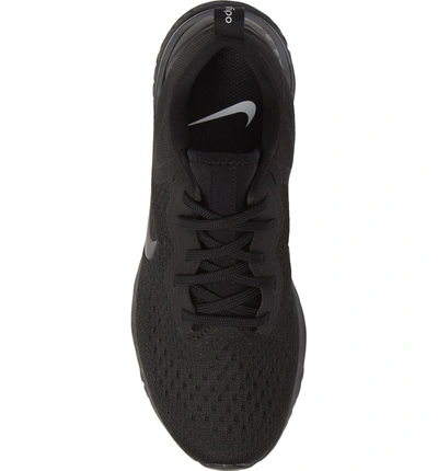 Shop Nike Odyssey React Running Shoe In Black/ Black-black