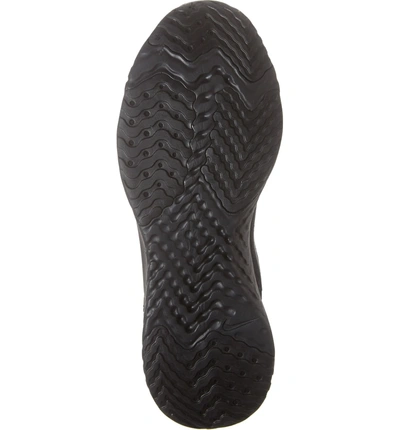 Shop Nike Odyssey React Running Shoe In Black/ Black-black