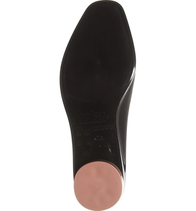 Shop Melissa Mid Pump In Black Pink Rubber