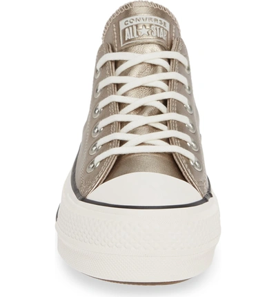 Shop Converse Chuck Taylor In Gold Leather