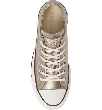 Shop Converse Chuck Taylor In Gold Leather