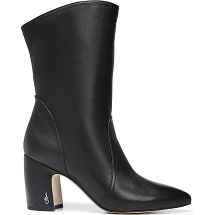 Shop Sam Edelman Hartley Boot In Black Leather
