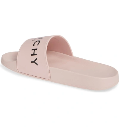 Shop Givenchy Logo Slide In Light Pink